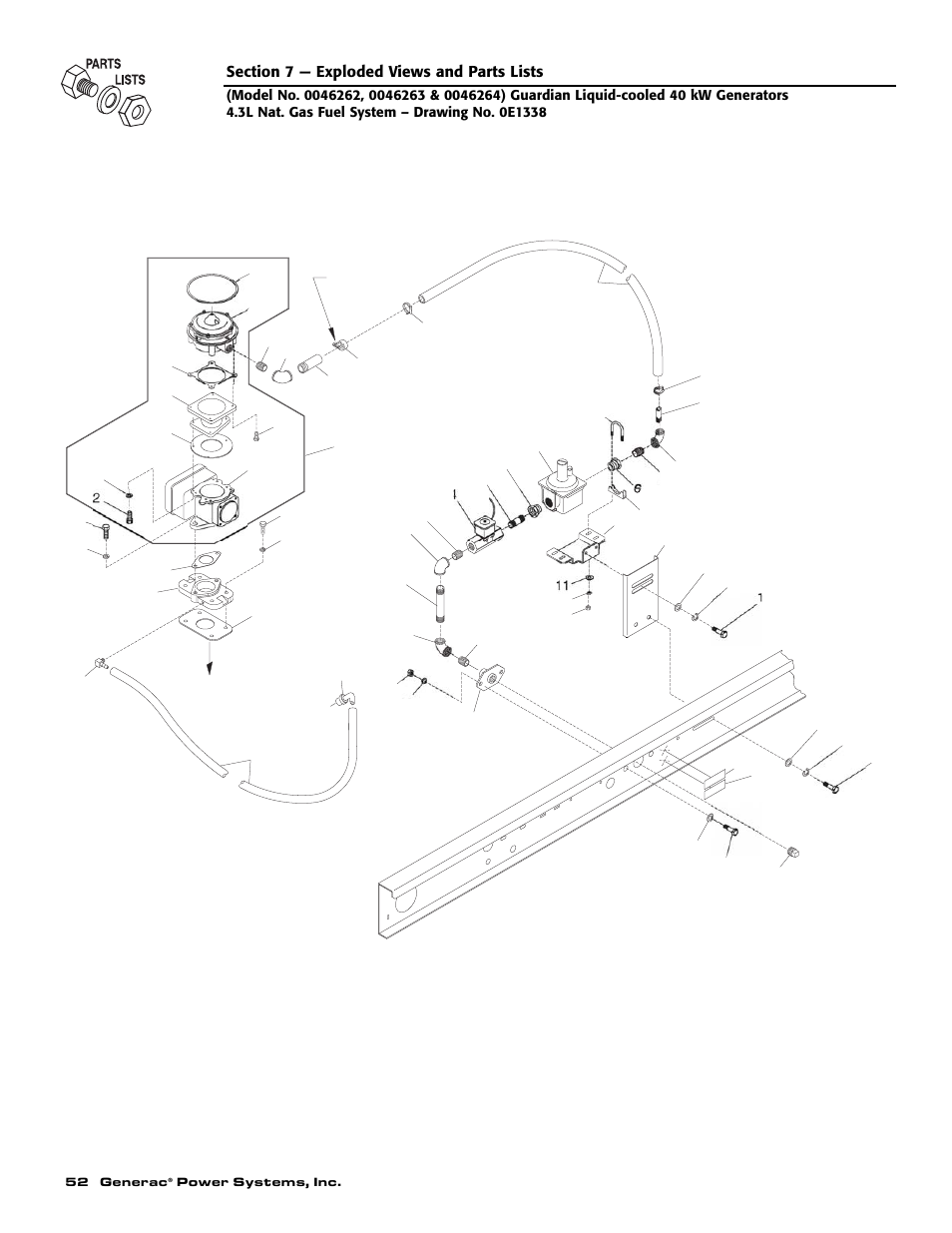 Generac Power Systems GUARDIAN 43733 User Manual | Page 54 / 64