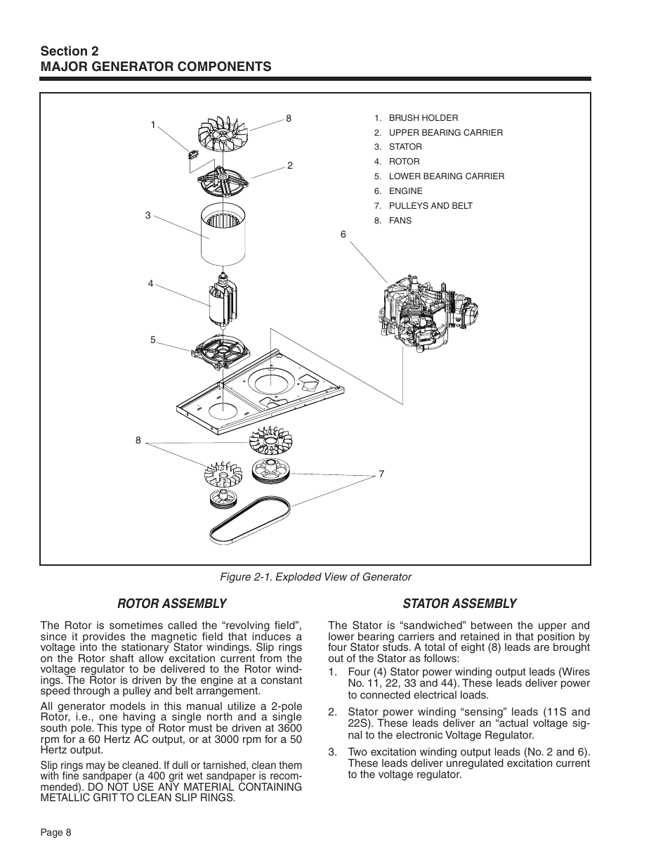 Generac Power Systems Recreational Vehicle Generator 5413 User Manual | Page 10 / 82