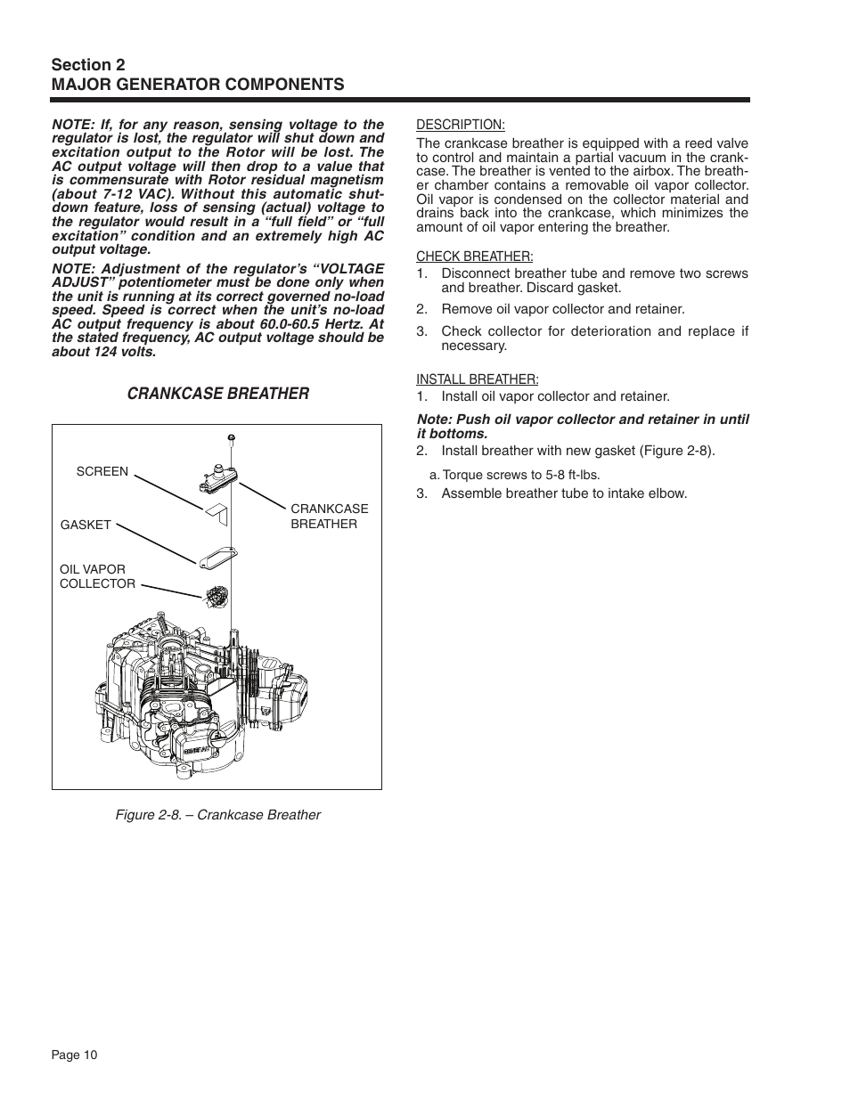 Generac Power Systems Recreational Vehicle Generator 5413 User Manual | Page 12 / 82