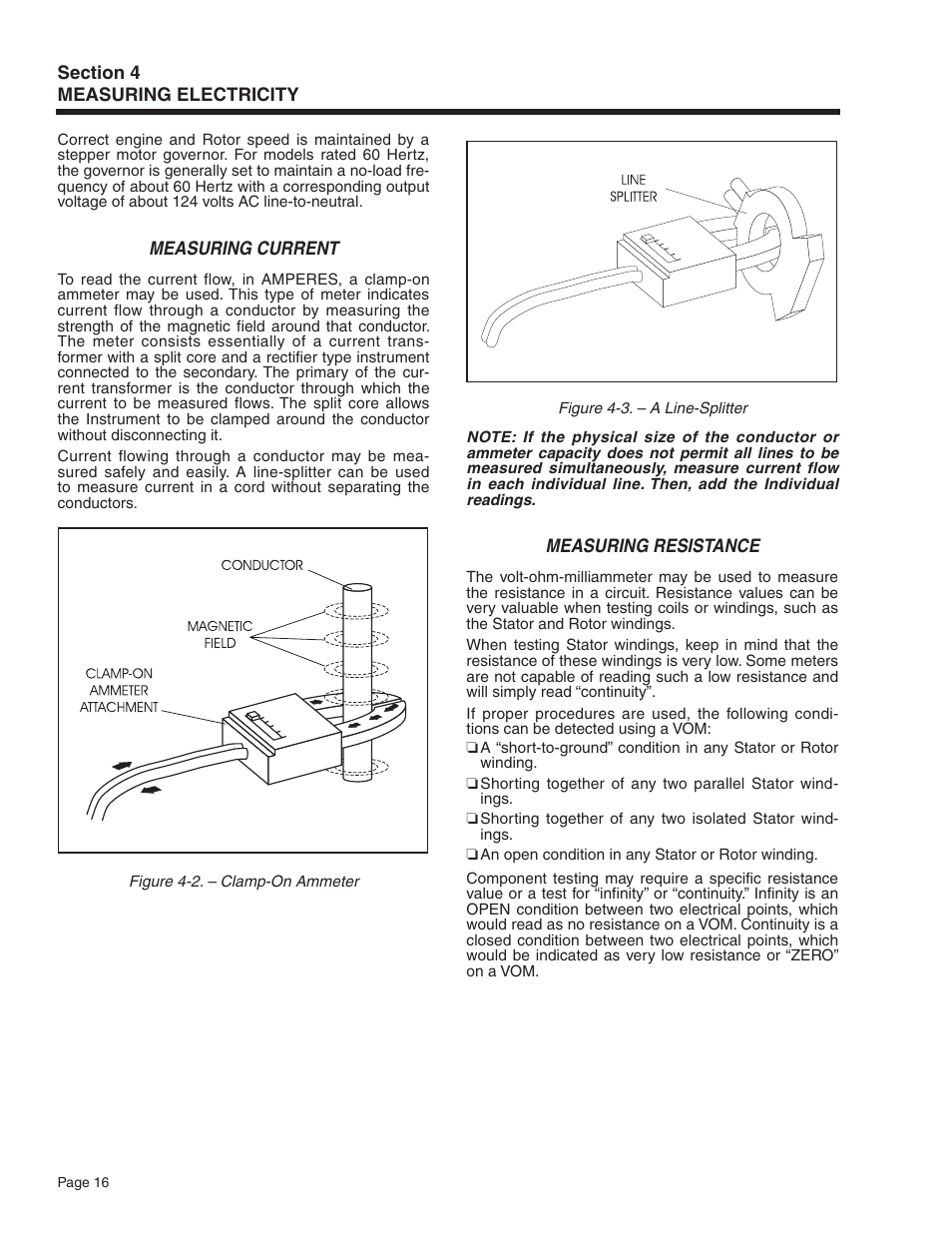 Generac Power Systems Recreational Vehicle Generator 5413 User Manual | Page 18 / 82