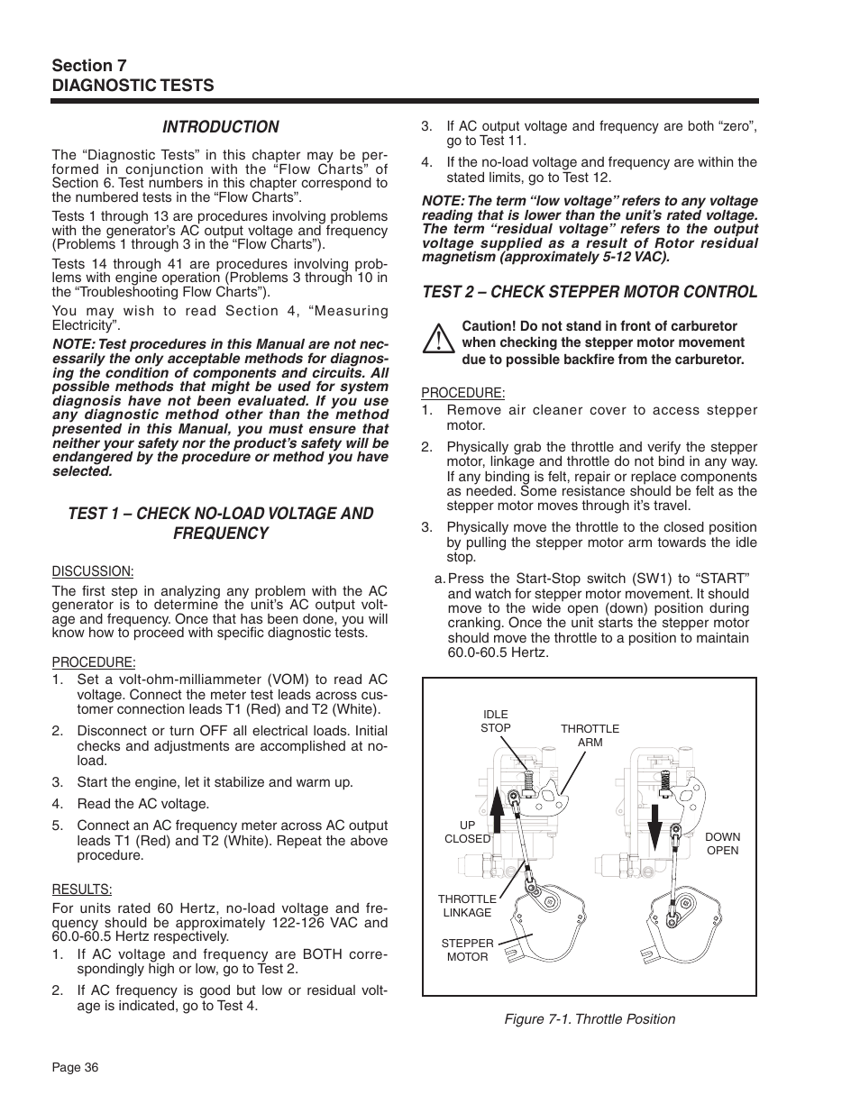 Generac Power Systems Recreational Vehicle Generator 5413 User Manual | Page 38 / 82