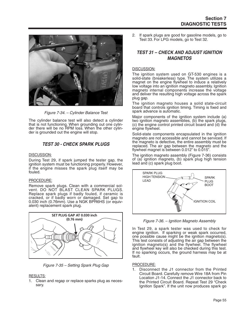 Generac Power Systems Recreational Vehicle Generator 5413 User Manual | Page 57 / 82