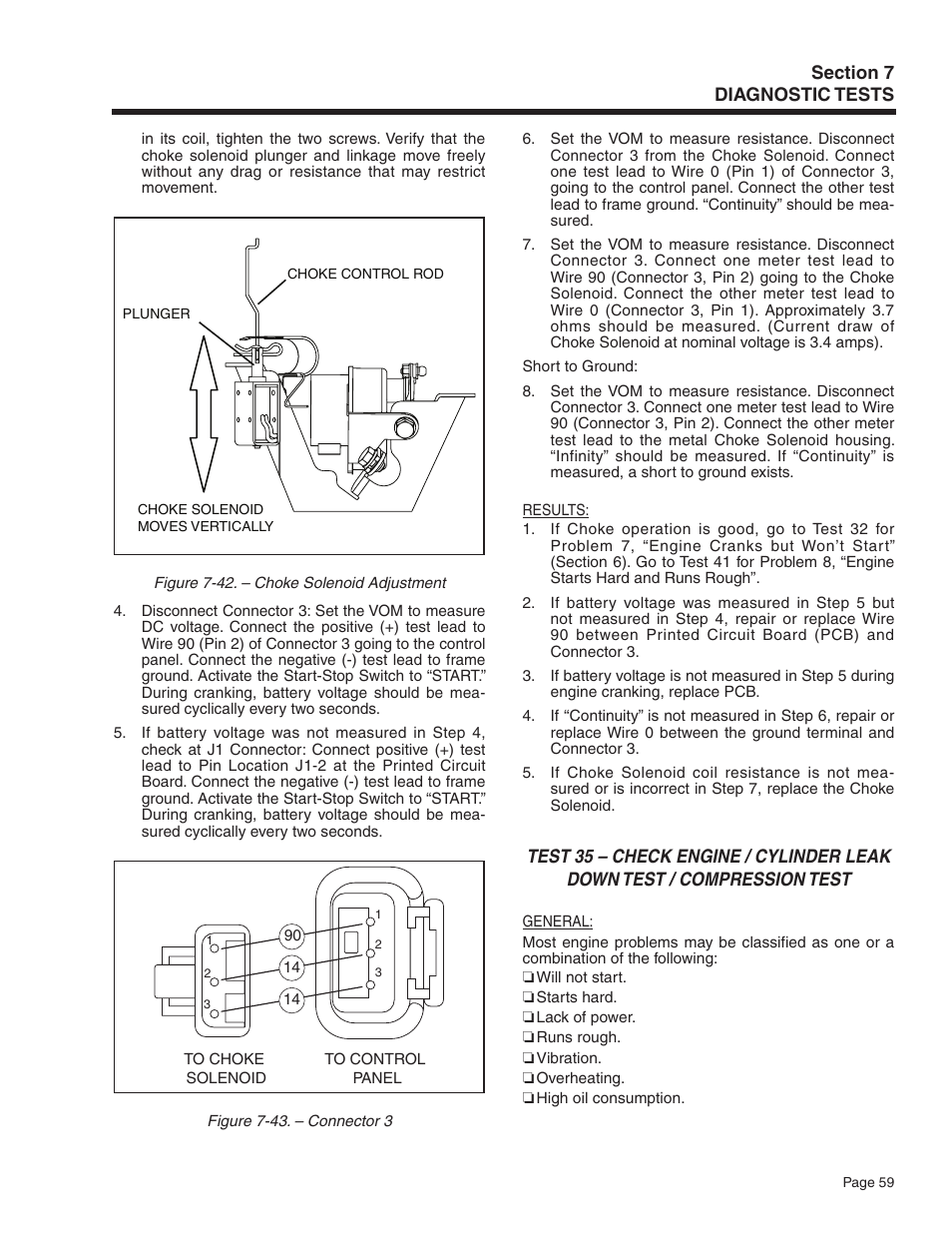 Generac Power Systems Recreational Vehicle Generator 5413 User Manual | Page 61 / 82