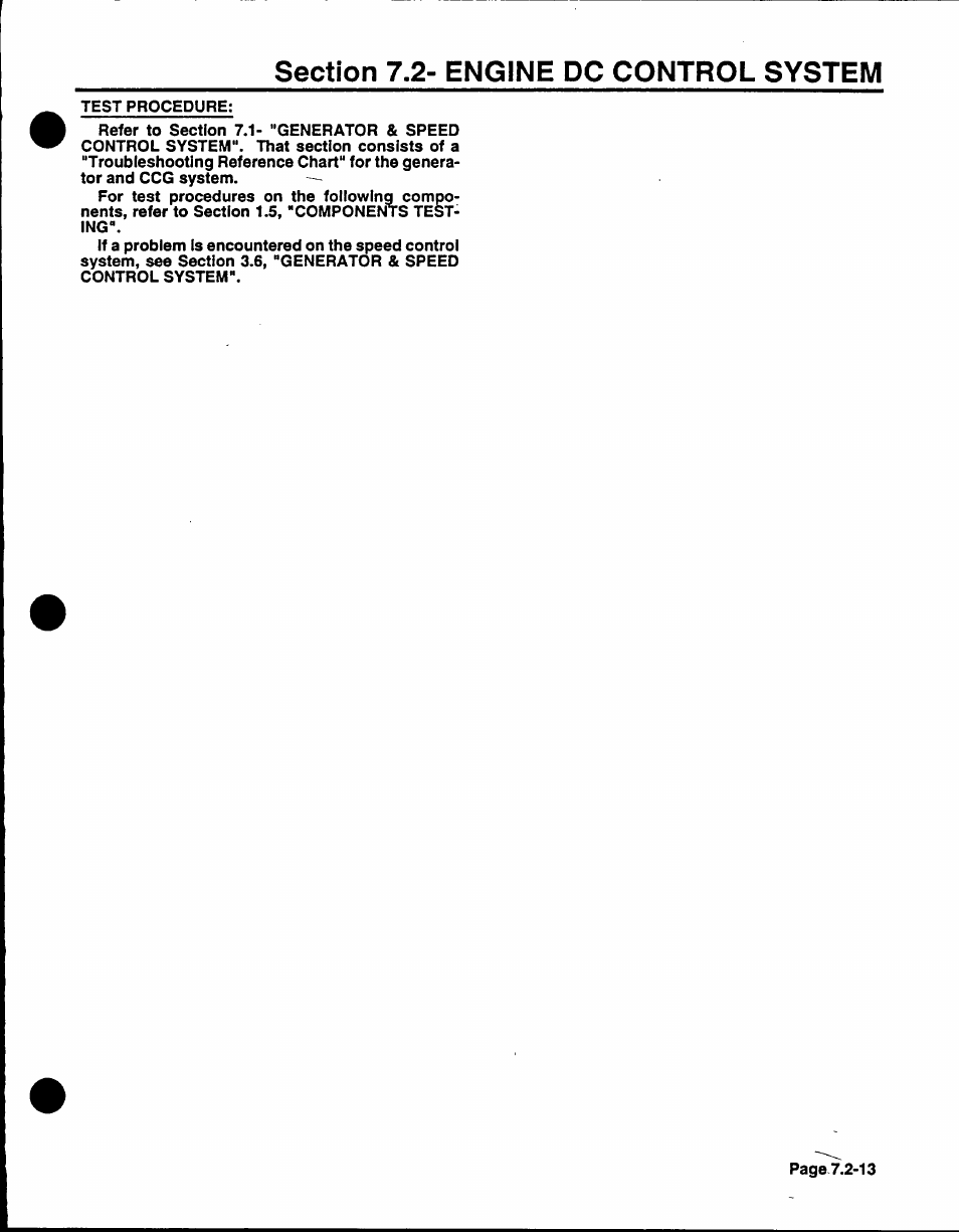 Section 7,2- engine dc control system | Generac Power Systems NP-40G User Manual | Page 115 / 126