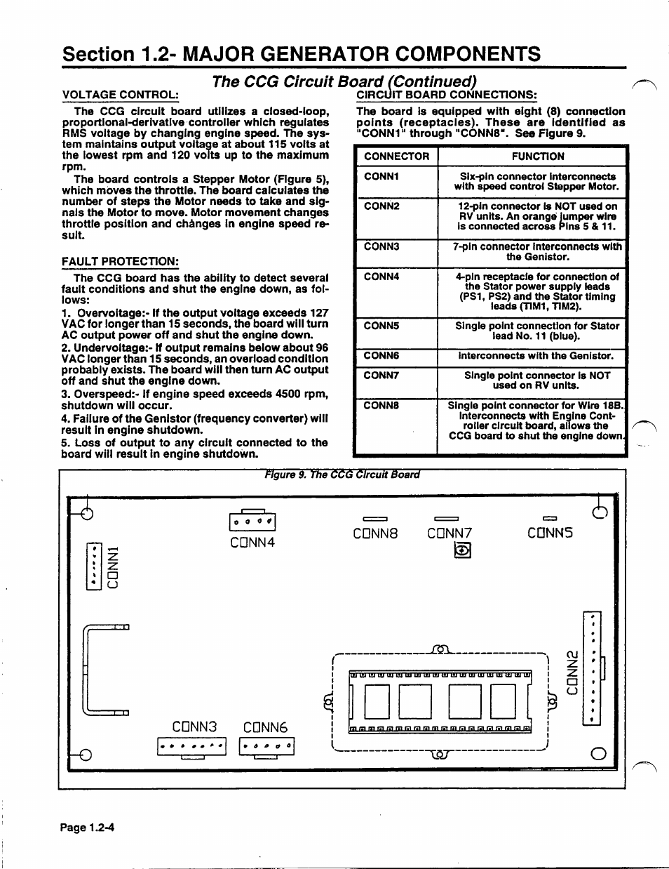 The ccg, Circuit board (continued), Cdnn5 | Generac Power Systems NP-40G User Manual | Page 14 / 126