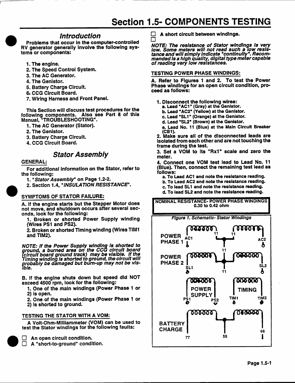 Introduction, Stator assembly | Generac Power Systems NP-40G User Manual | Page 21 / 126