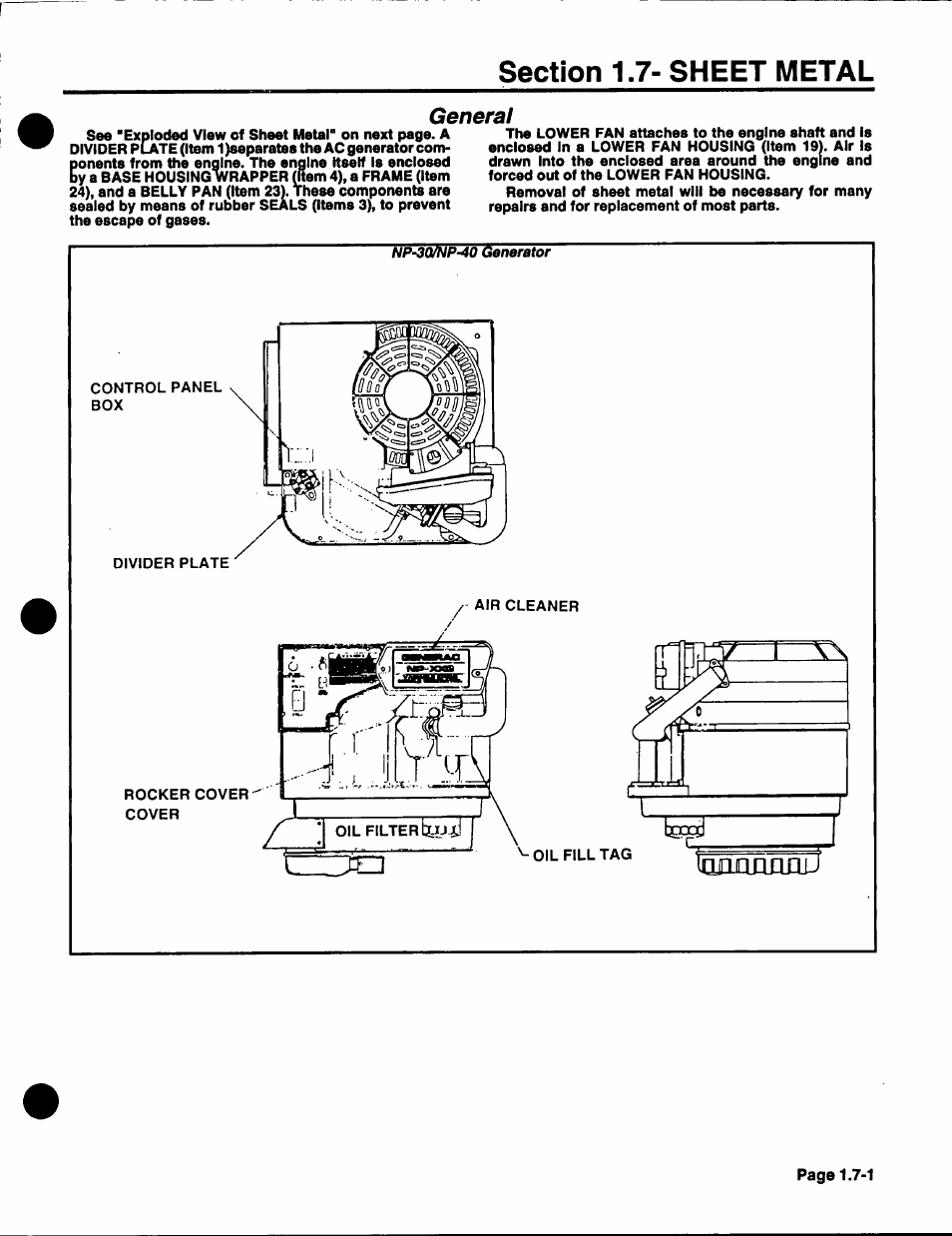 General, Ionoanjiij | Generac Power Systems NP-40G User Manual | Page 29 / 126