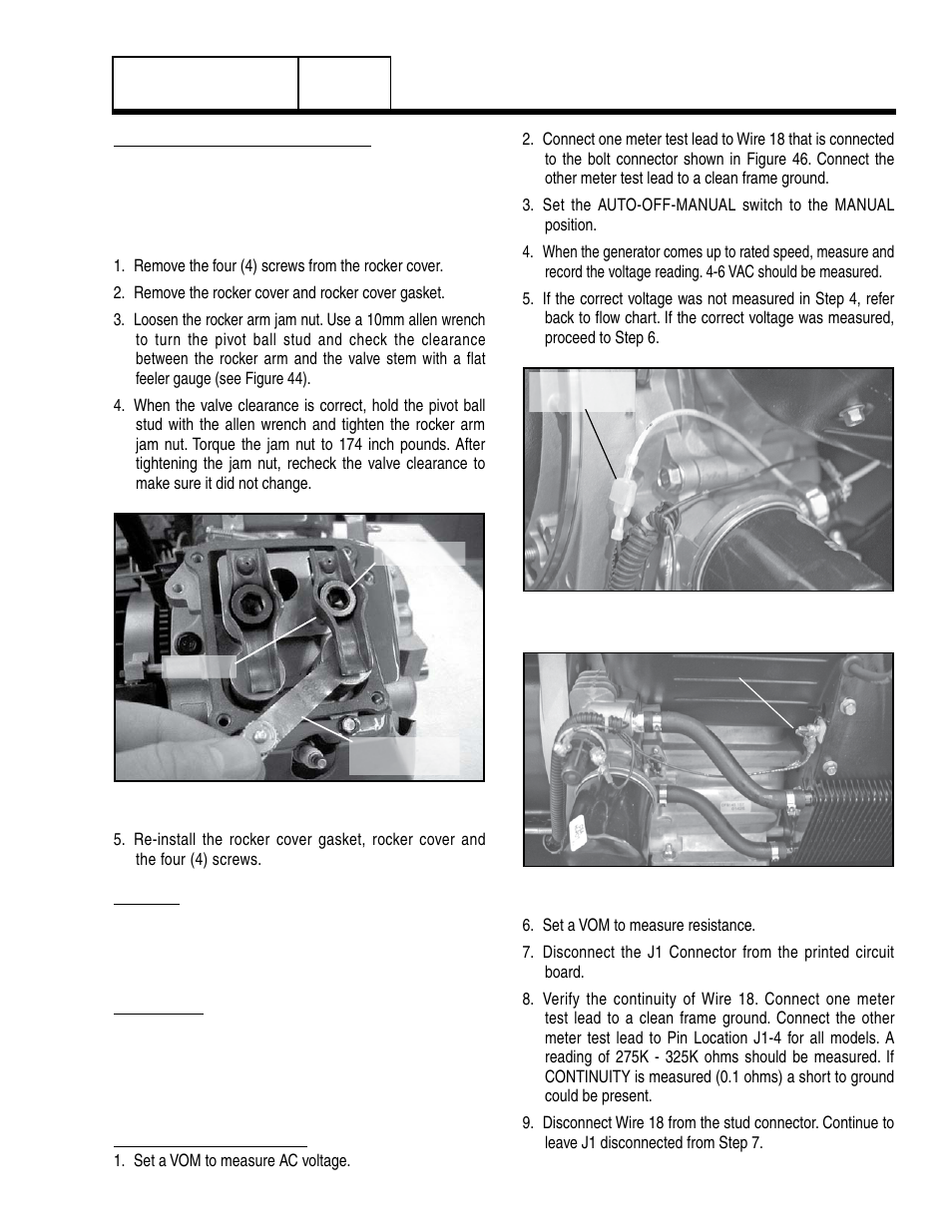 Test 78 – check wire 18 continuity | Generac Power Systems 8 kW LP User Manual | Page 145 / 192