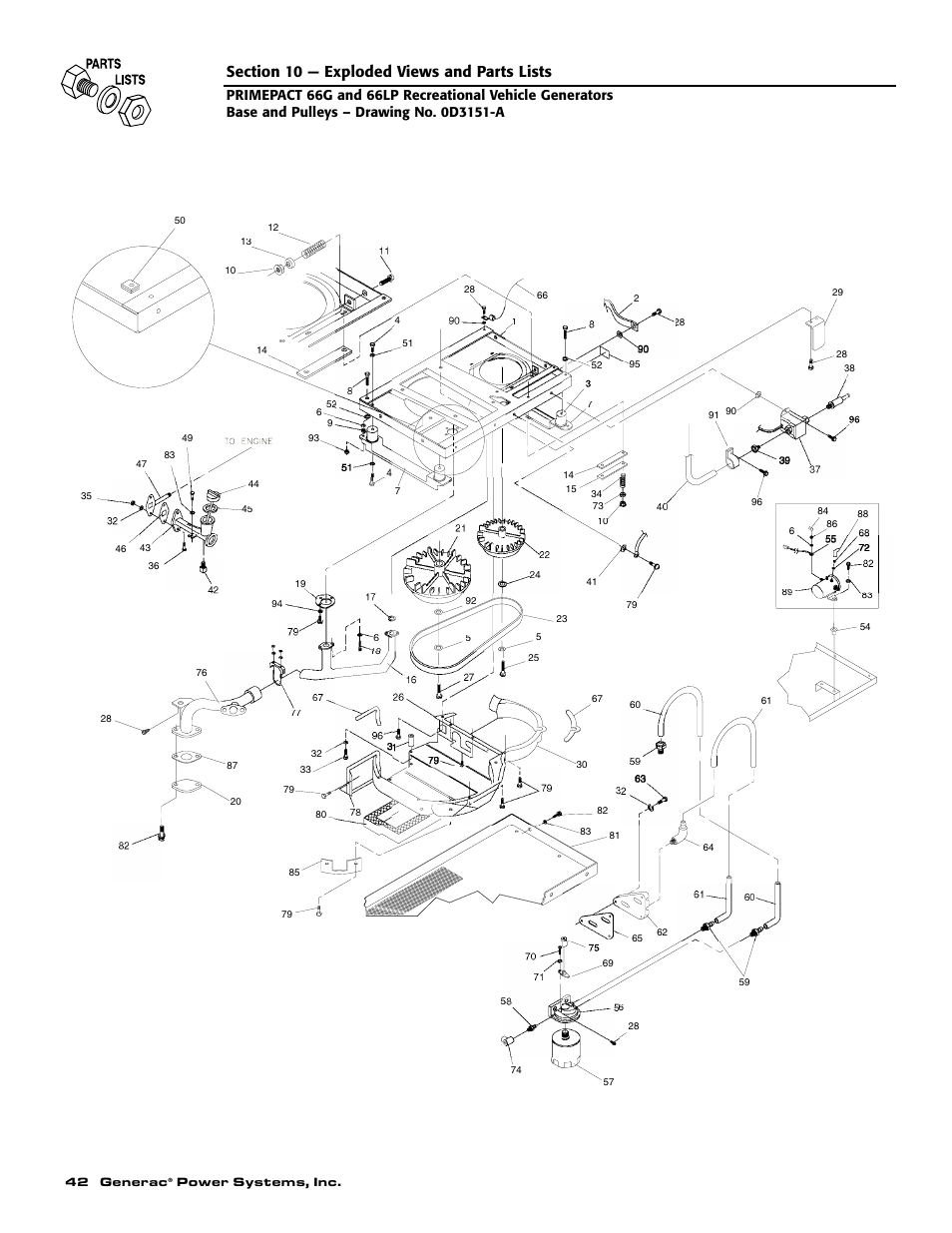 Generac Power Systems 009600-5 User Manual | Page 44 / 60