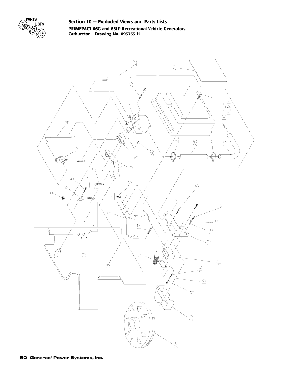 Generac Power Systems 009600-5 User Manual | Page 52 / 60