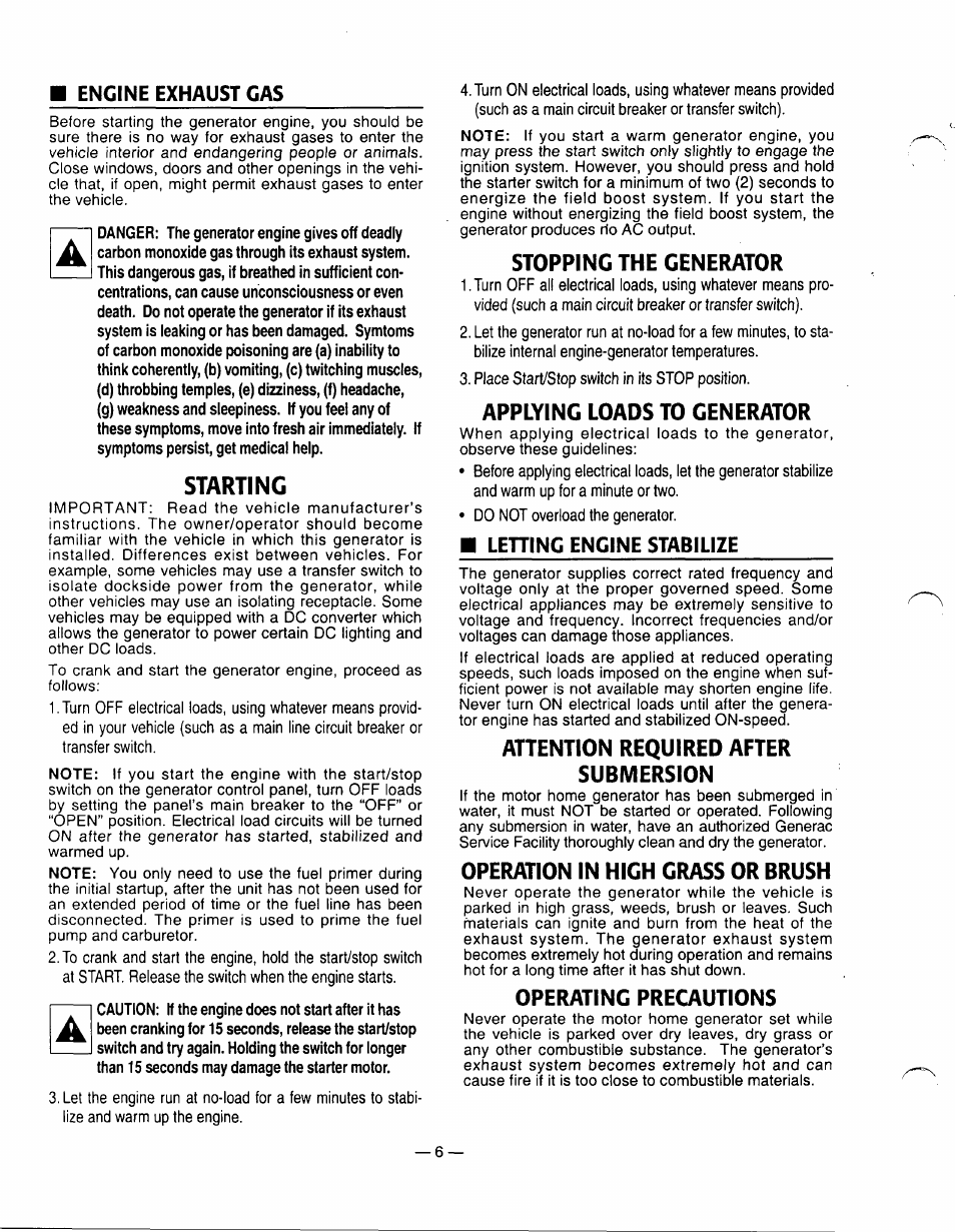 Generac Power Systems 0661-5 User Manual | Page 8 / 48