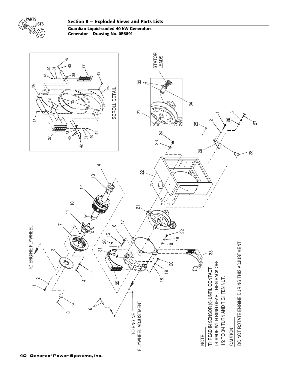 Generac Power Systems 004626-5 User Manual | Page 42 / 64