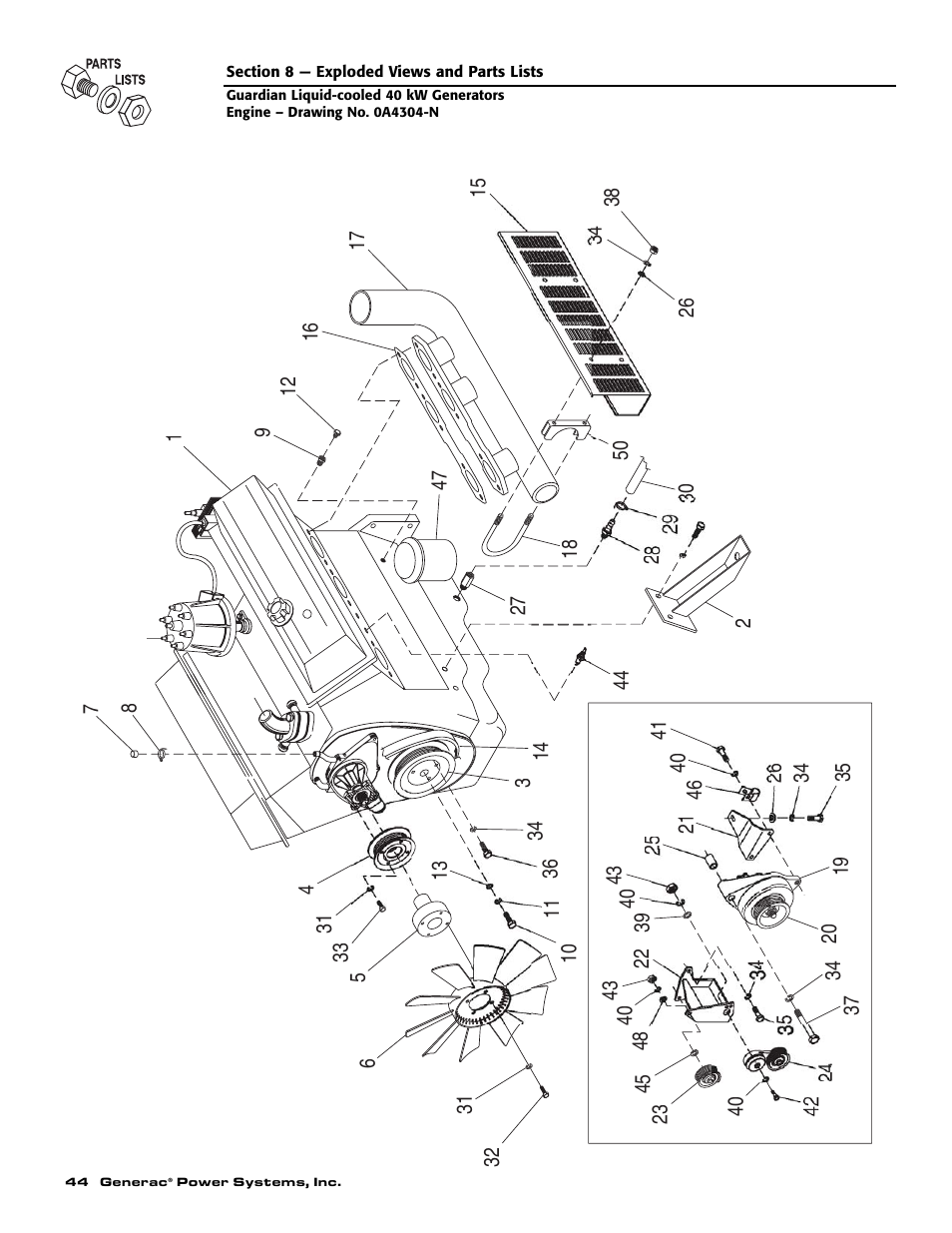 Generac Power Systems 004626-5 User Manual | Page 46 / 64