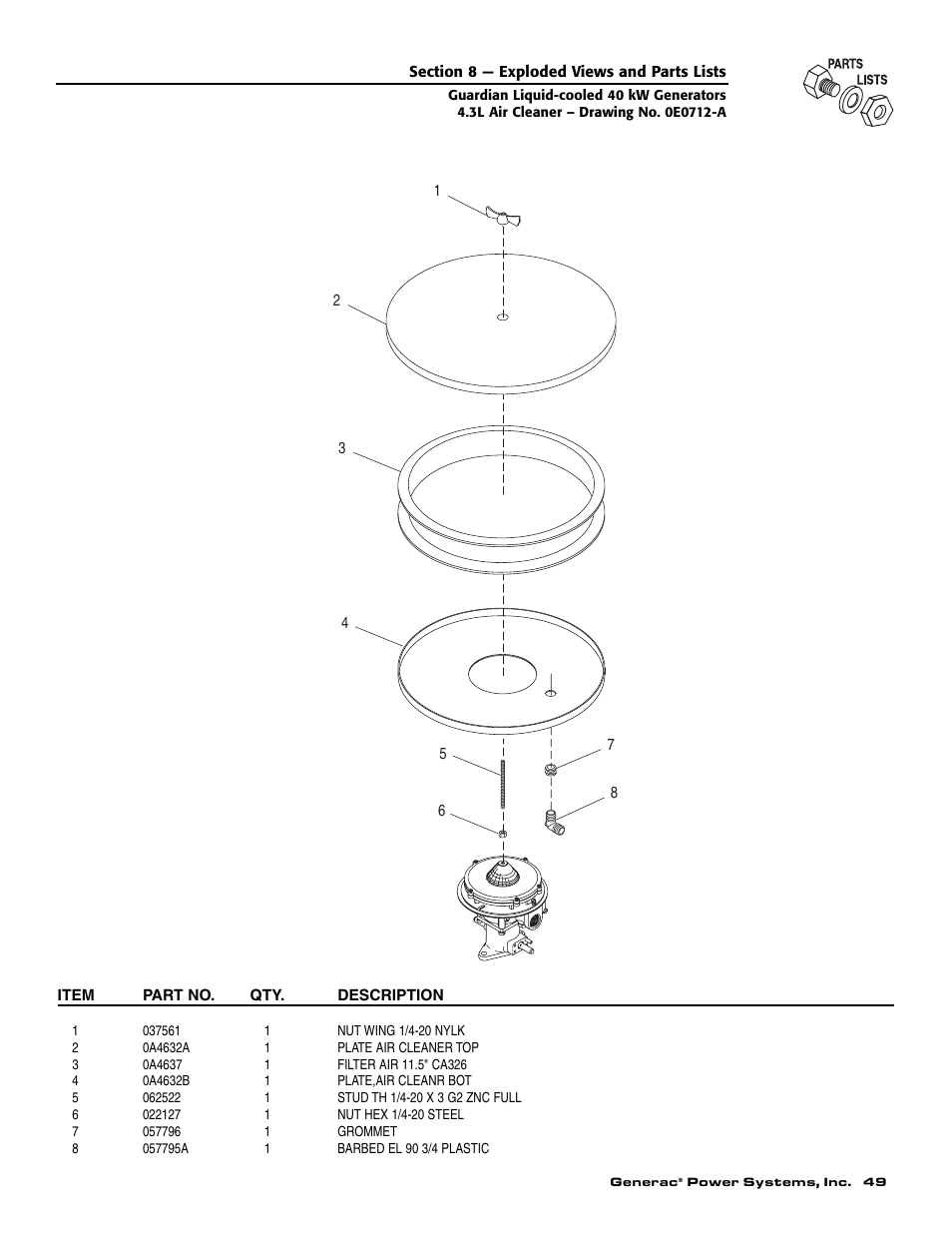 Generac Power Systems 004626-5 User Manual | Page 51 / 64