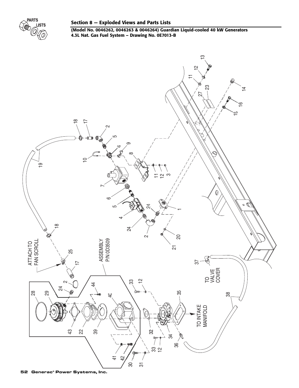 Generac Power Systems 004626-5 User Manual | Page 54 / 64