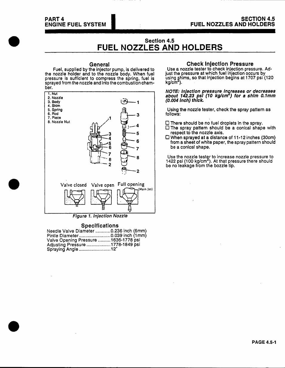 Fuel nozzles and holders | Generac Power Systems 53187 User Manual | Page 104 / 152