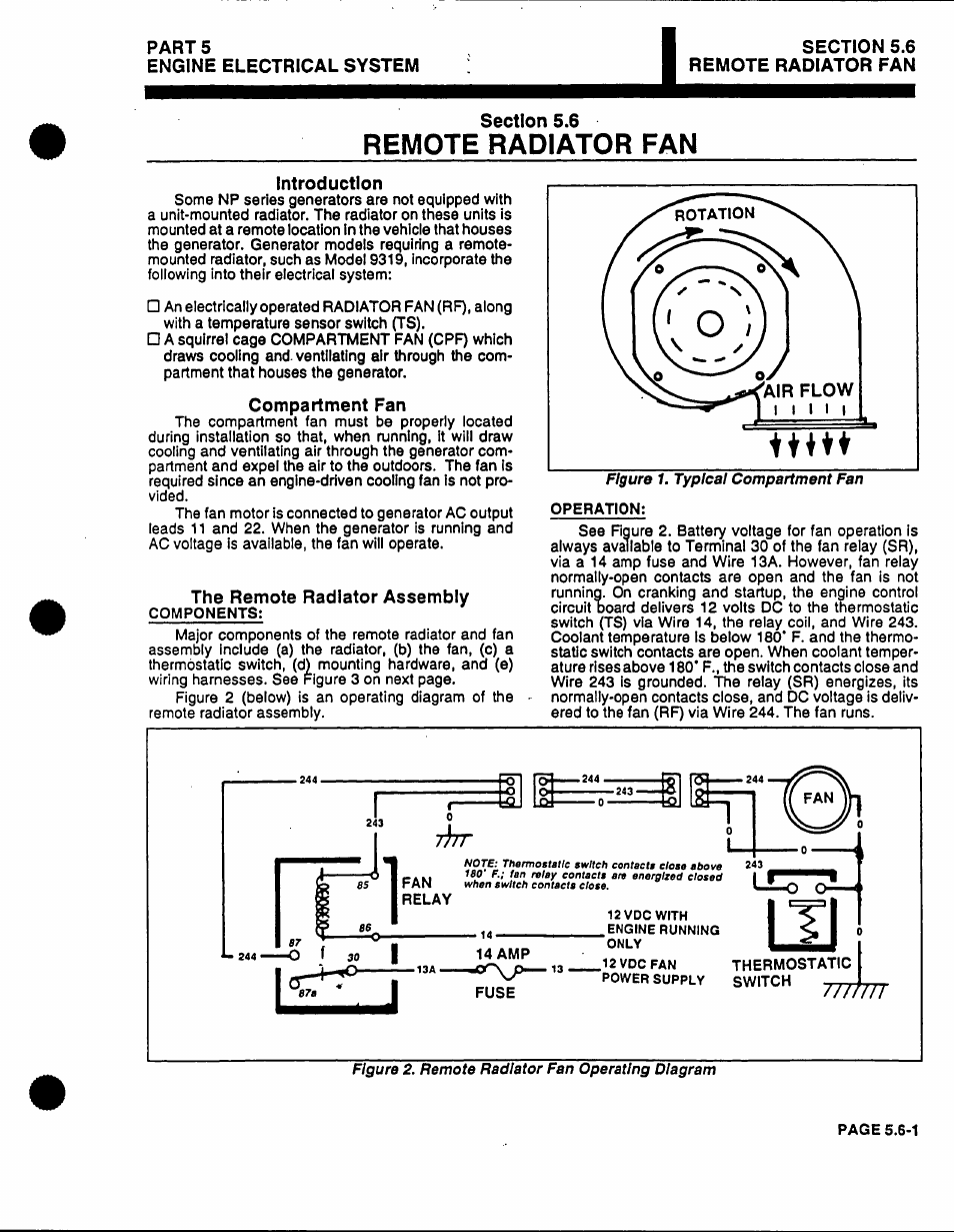 Remote radiator fan | Generac Power Systems 53187 User Manual | Page 123 / 152