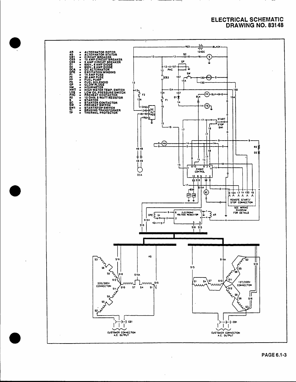 Page 6.1-3 | Generac Power Systems 53187 User Manual | Page 144 / 152