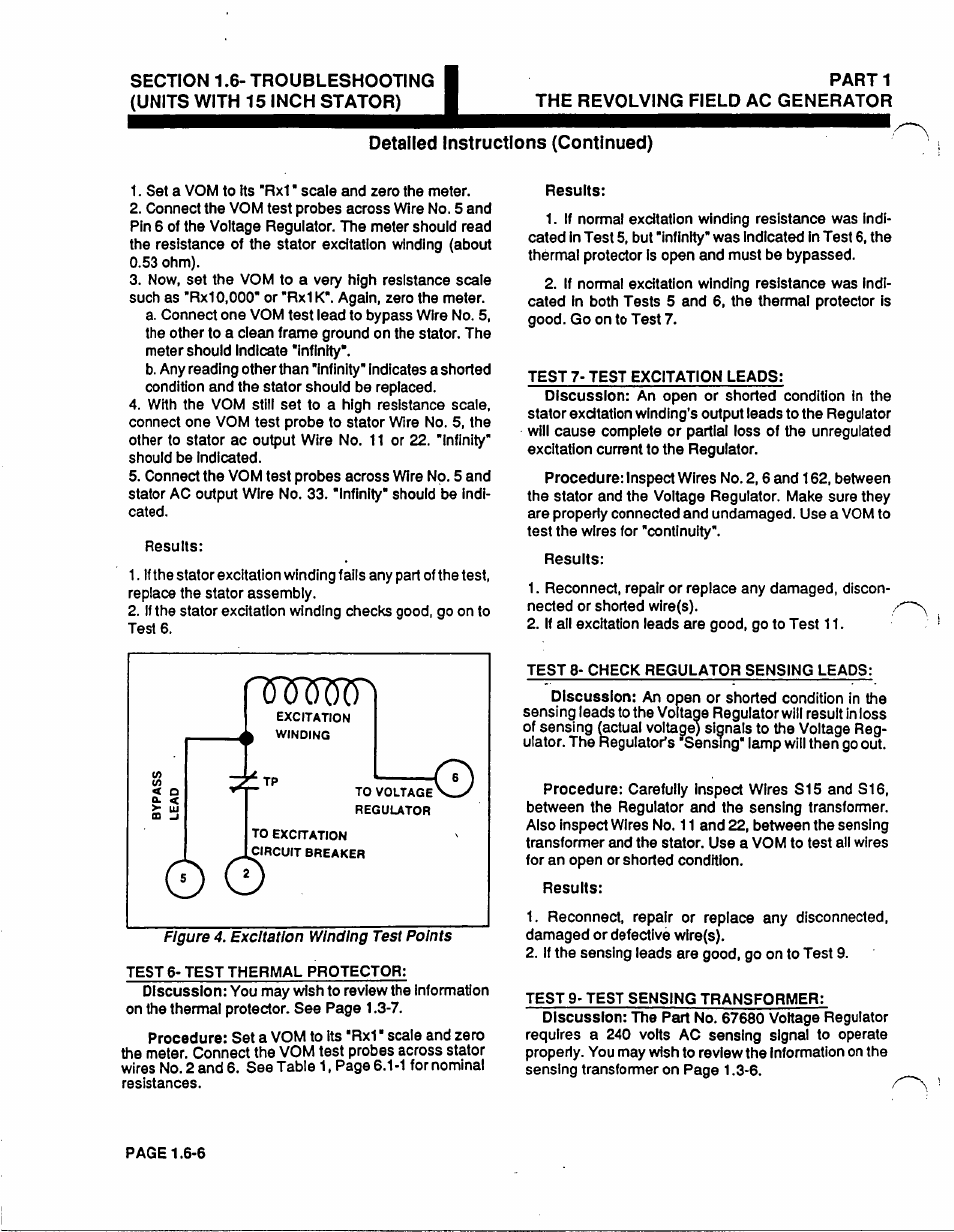 Part 1 the revolving field ac generator | Generac Power Systems 53187 User Manual | Page 34 / 152