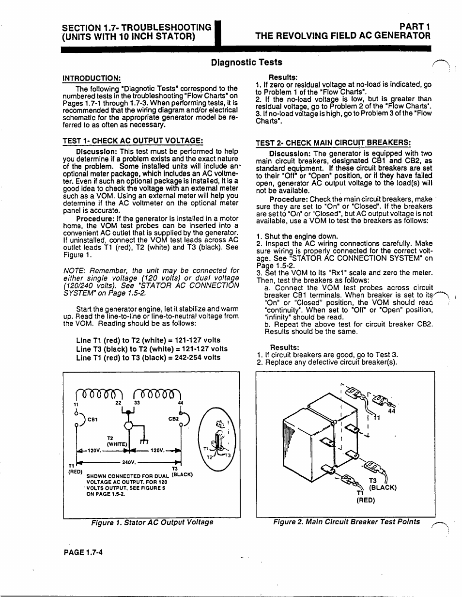 Fwirm rtrwtrpi, Parti the revolving field ac generator | Generac Power Systems 53187 User Manual | Page 42 / 152