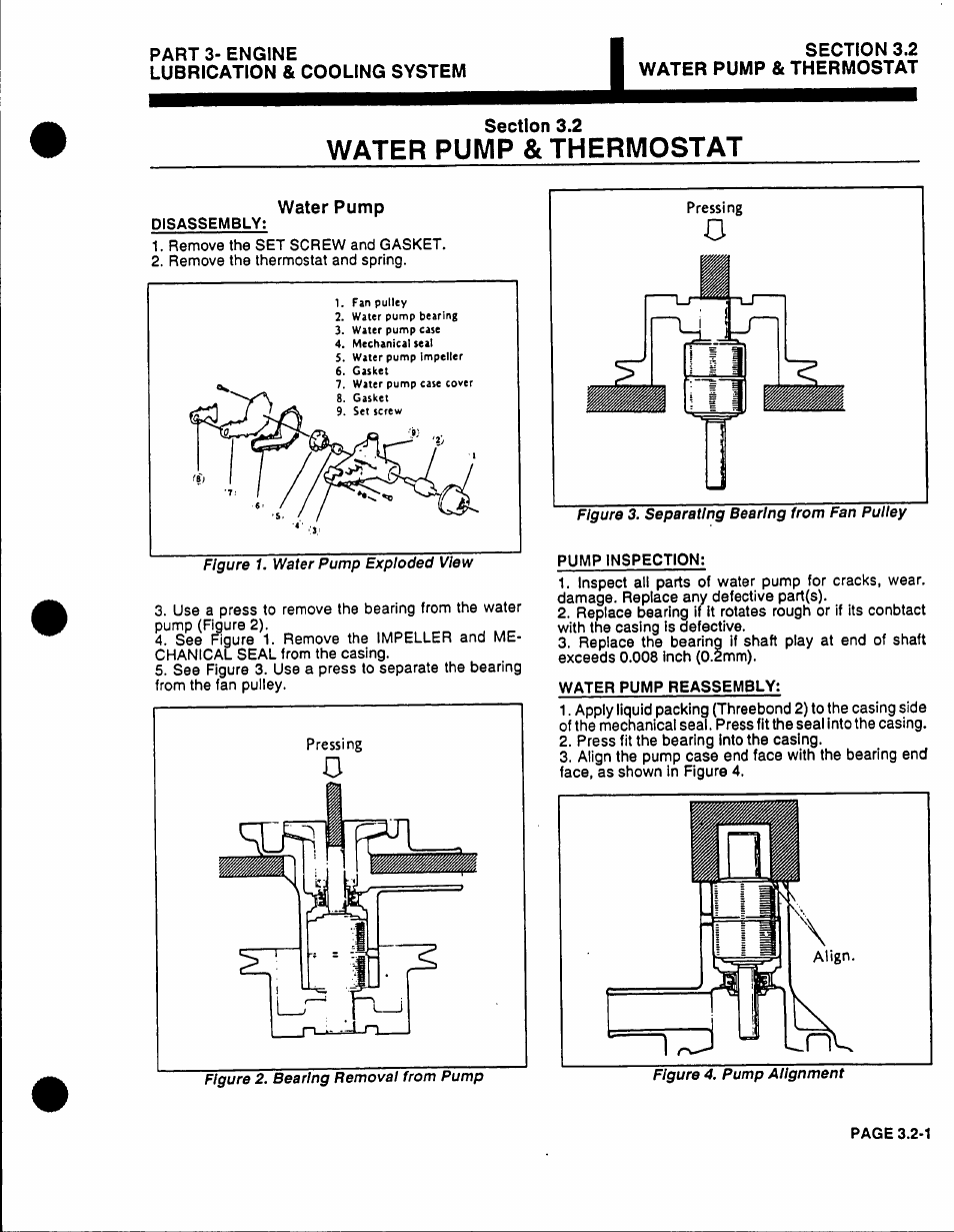 Water pump & thermostat | Generac Power Systems 53187 User Manual | Page 89 / 152