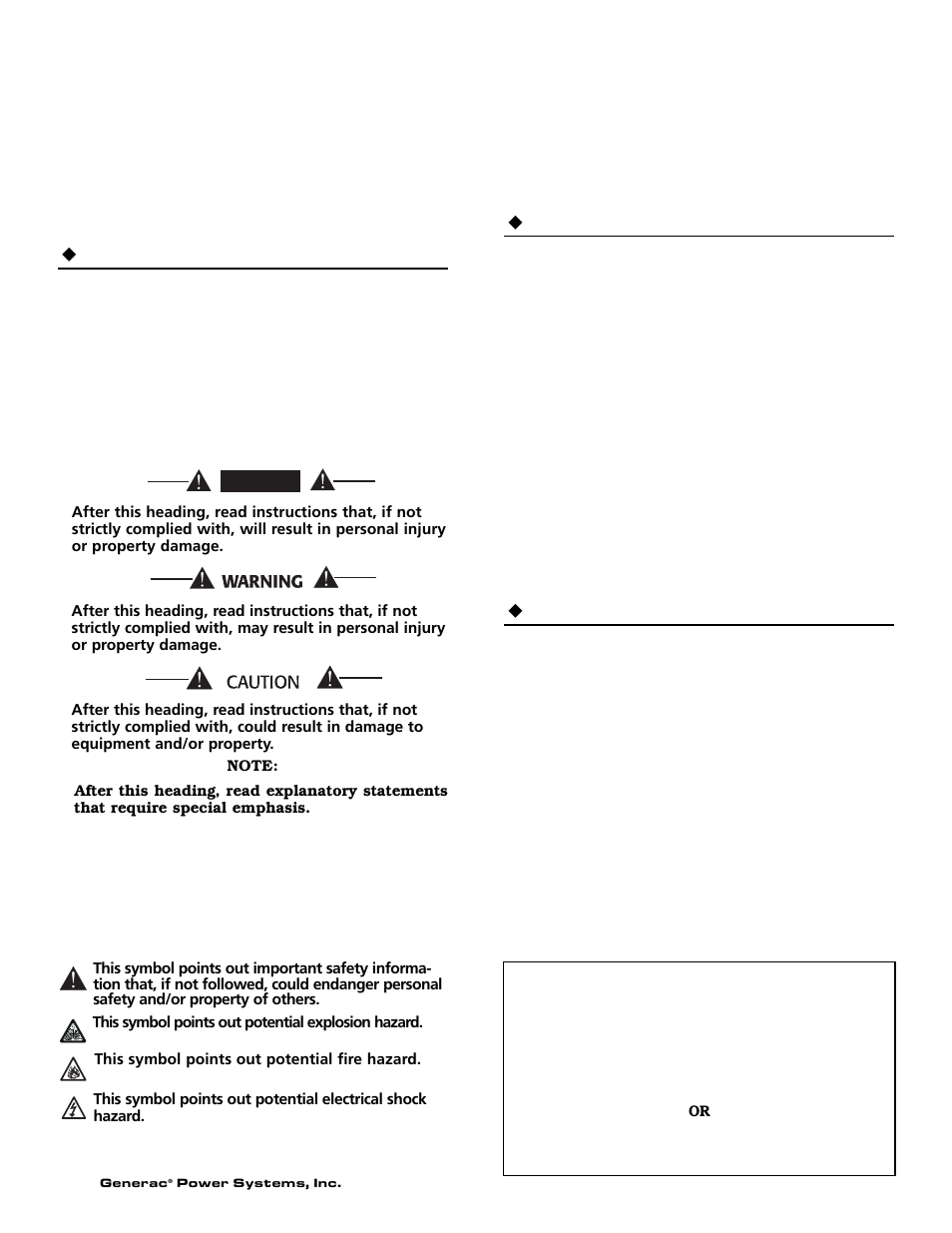 Introduction, Authorized service dealer location | Generac Power Systems 004917-4 User Manual | Page 2 / 48