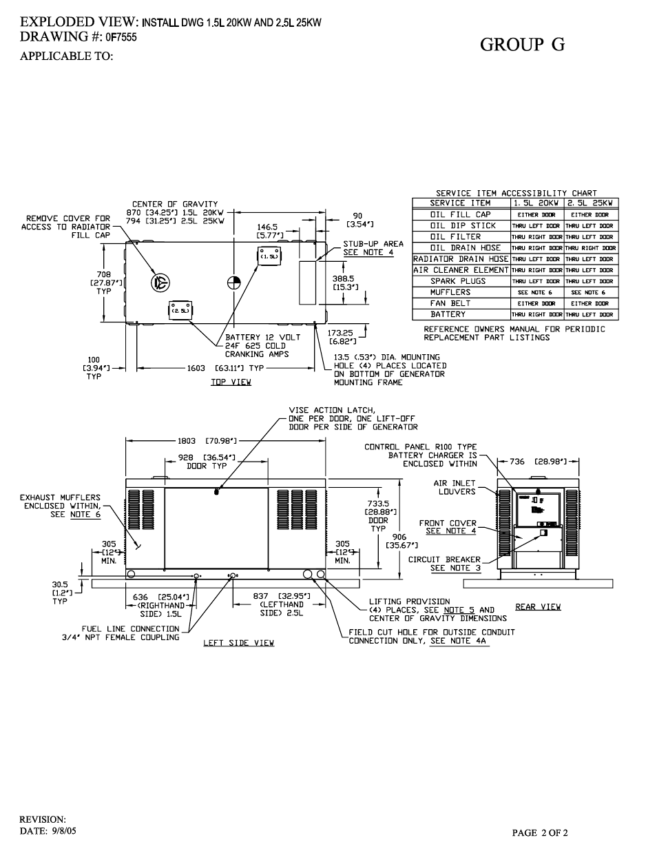 Generac Power Systems 005210-0 User Manual | Page 55 / 56