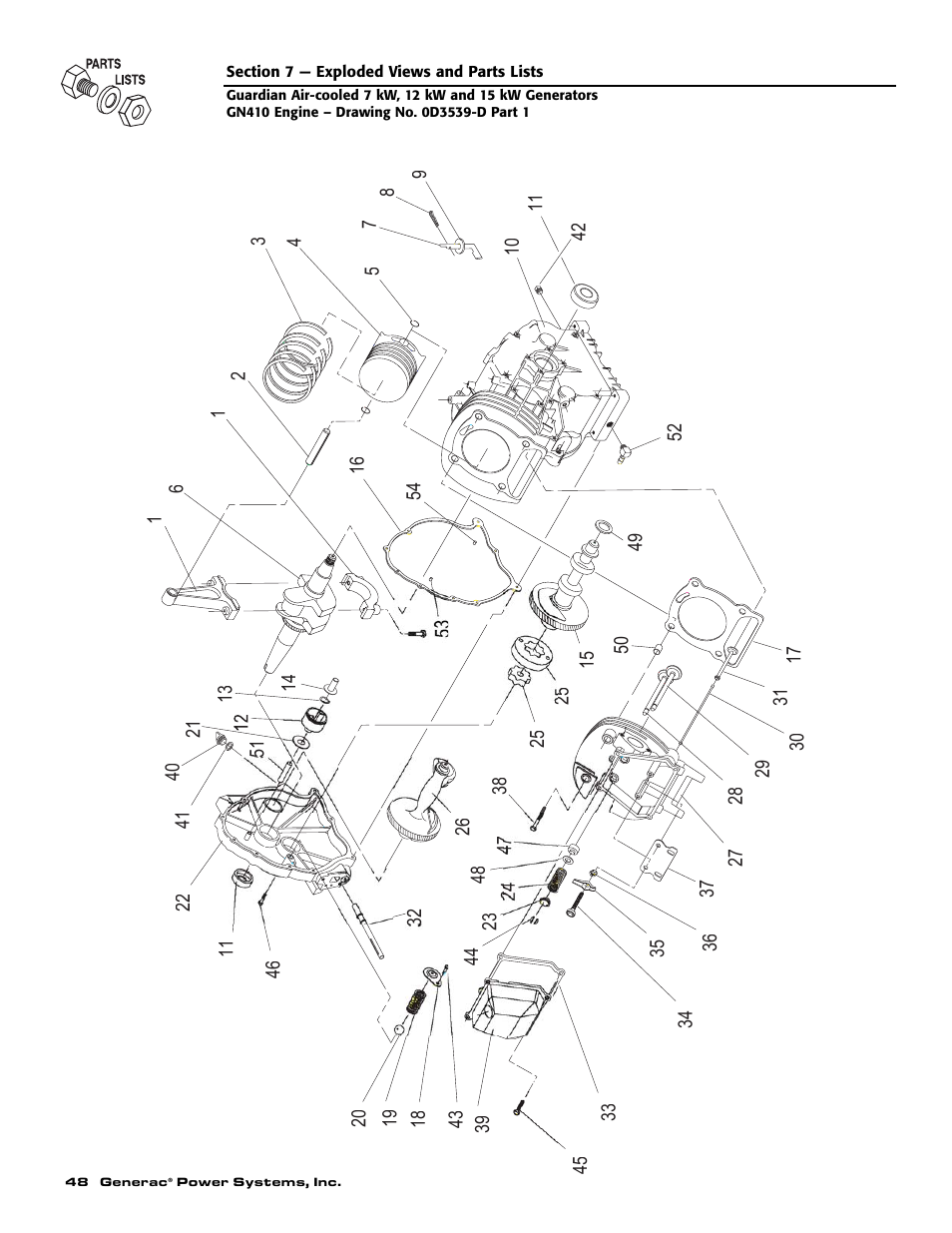 Generac Power Systems 04389-1 User Manual | Page 50 / 60