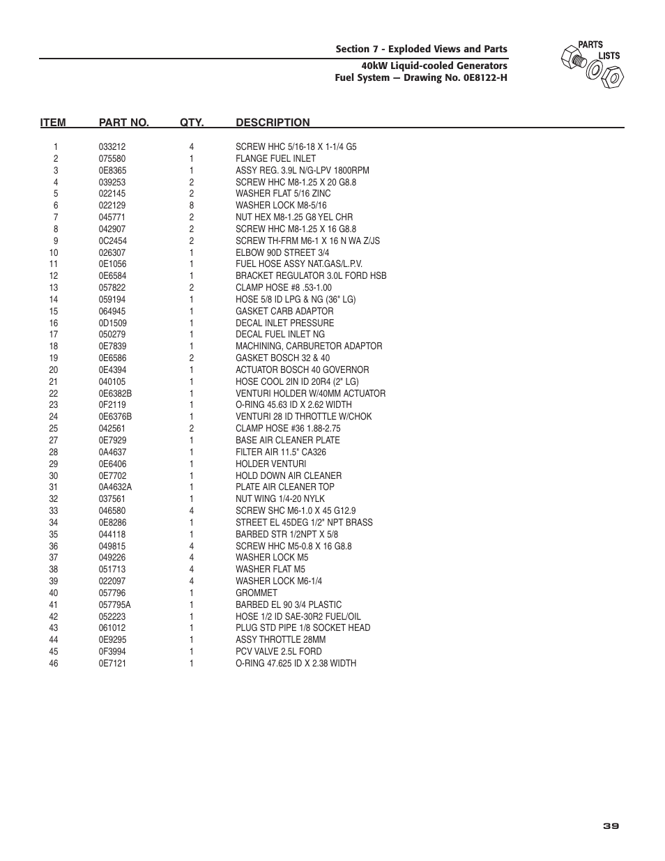 Generac Power Systems 005012-1 User Manual | Page 41 / 48