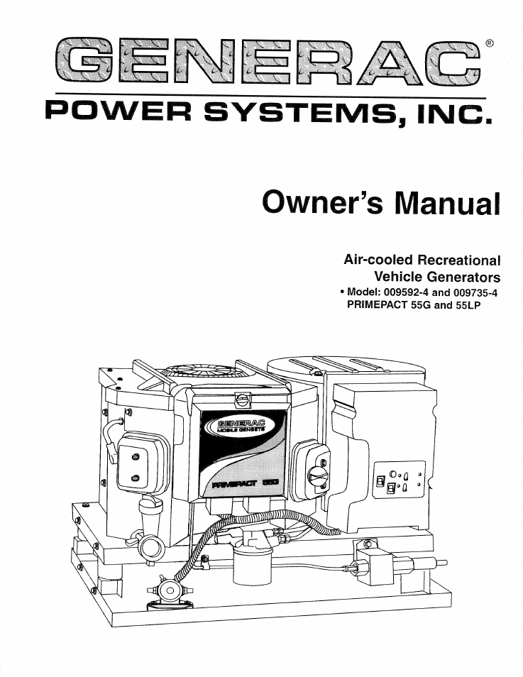 Generac Power Systems NP Series User Manual | 56 pages