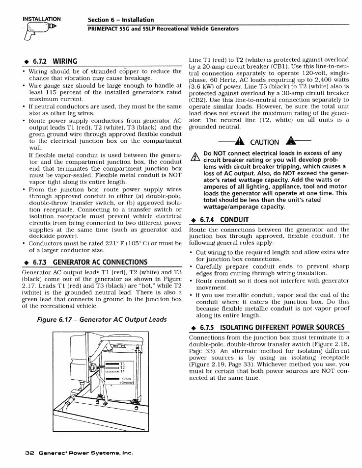 Generac Power Systems NP Series User Manual | Page 34 / 56