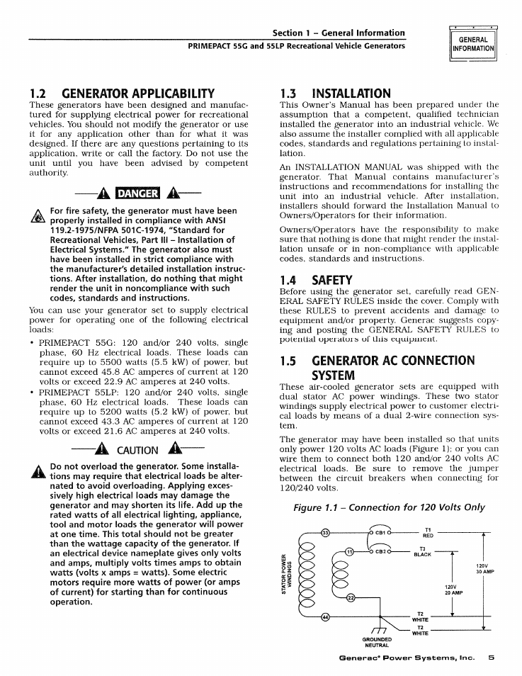 Generac Power Systems NP Series User Manual | Page 7 / 56