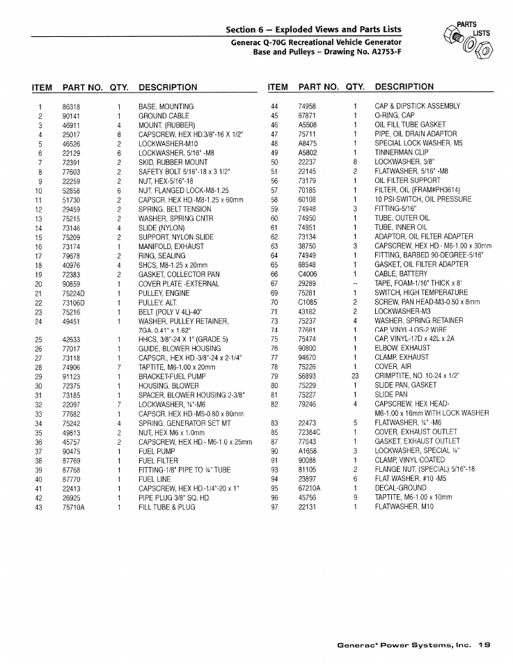 Generac Power Systems 0784-1 User Manual | Page 21 / 32