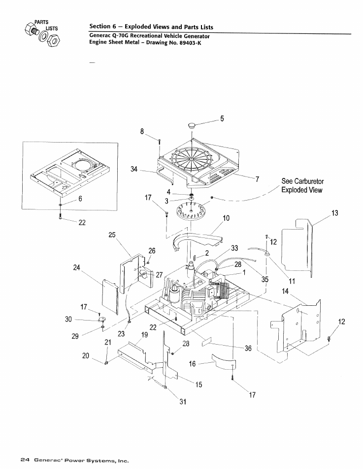Generac Power Systems 0784-1 User Manual | Page 26 / 32