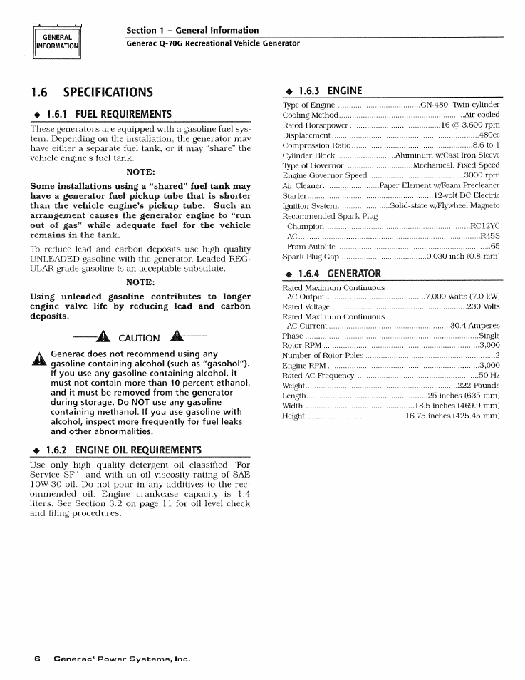Generac Power Systems 0784-1 User Manual | Page 8 / 32
