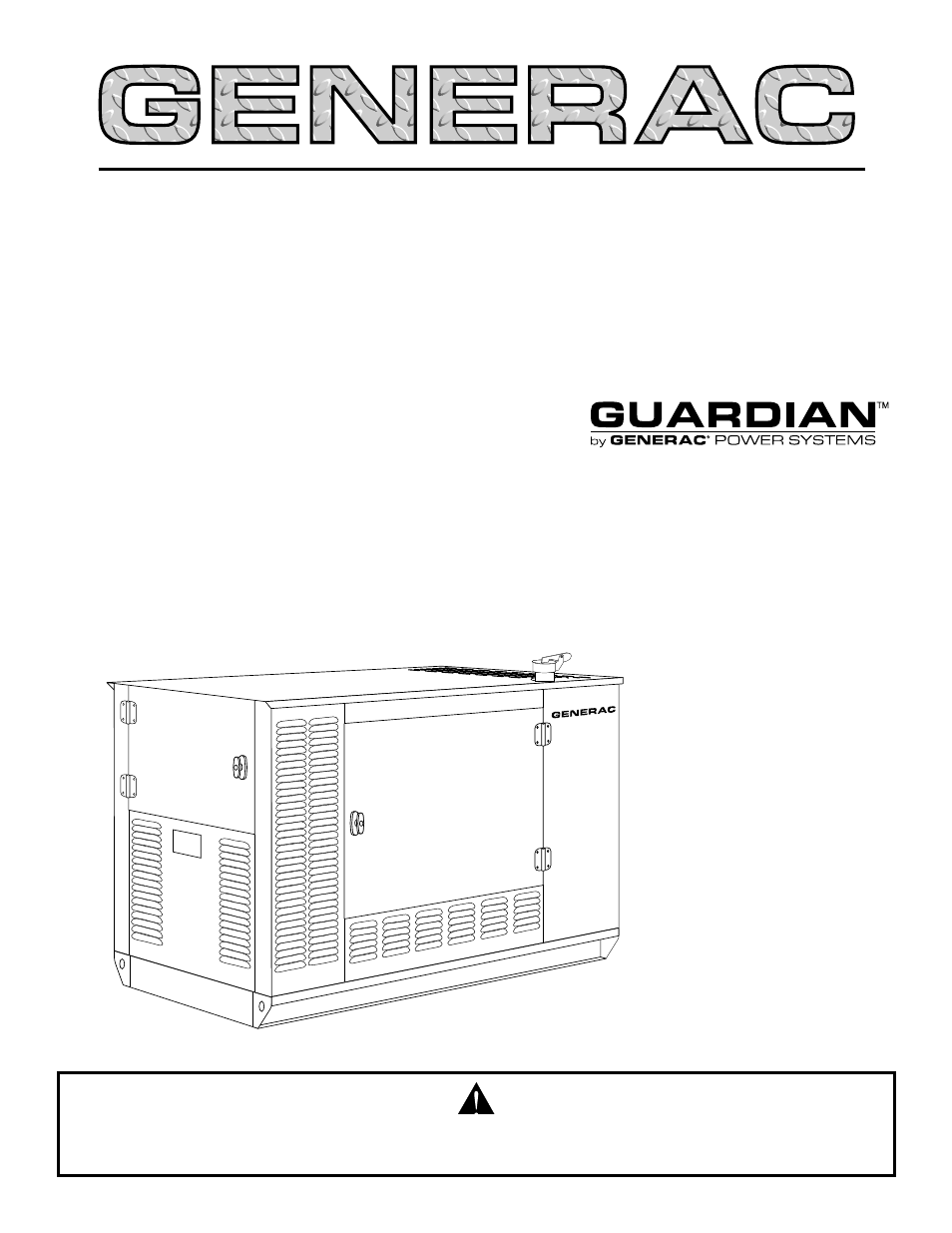 Generac Power Systems Liquid-cooled Standby Generators 004090-2 User Manual | 52 pages