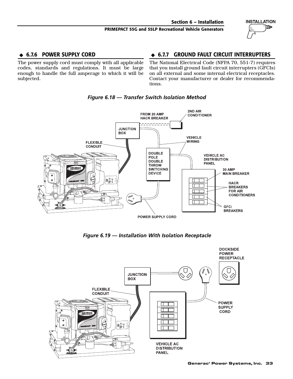 Generac Power Systems 009592-5 User Manual | Page 35 / 60