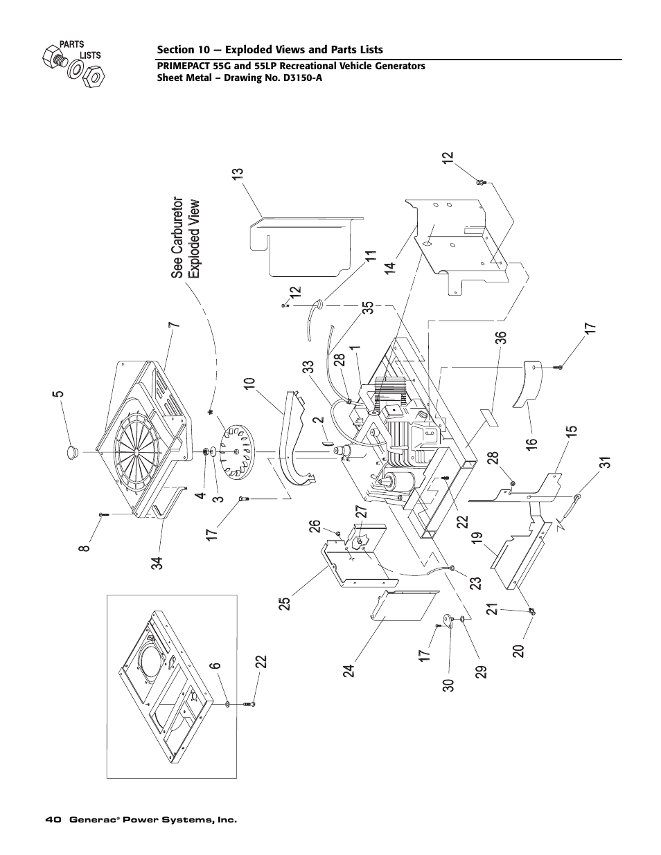 Generac Power Systems 009592-5 User Manual | Page 42 / 60