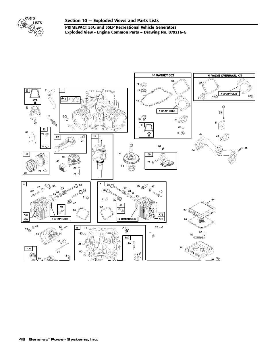 Generac Power Systems 009592-5 User Manual | Page 50 / 60
