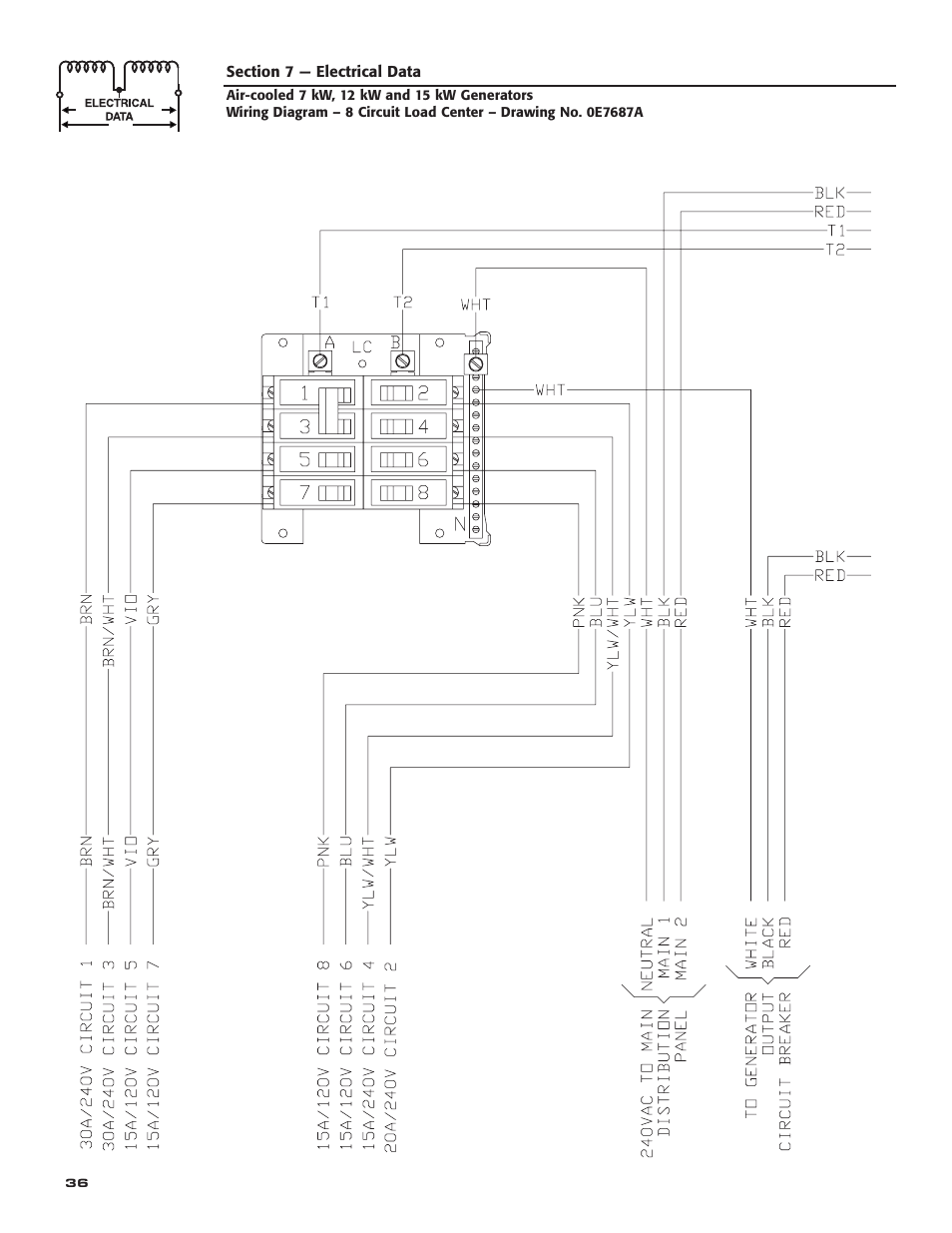 Generac Power Systems 04389-3 User Manual | Page 38 / 68