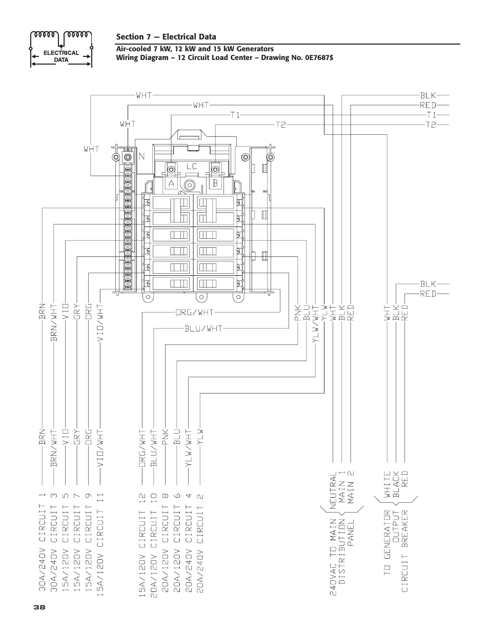 Generac Power Systems 04389-3 User Manual | Page 40 / 68