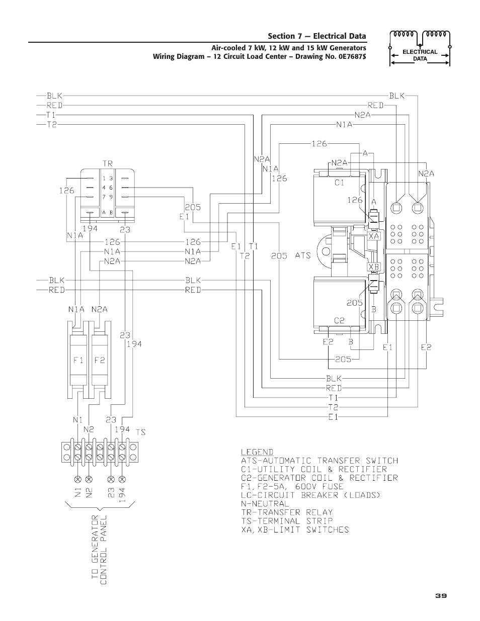 Generac Power Systems 04389-3 User Manual | Page 41 / 68