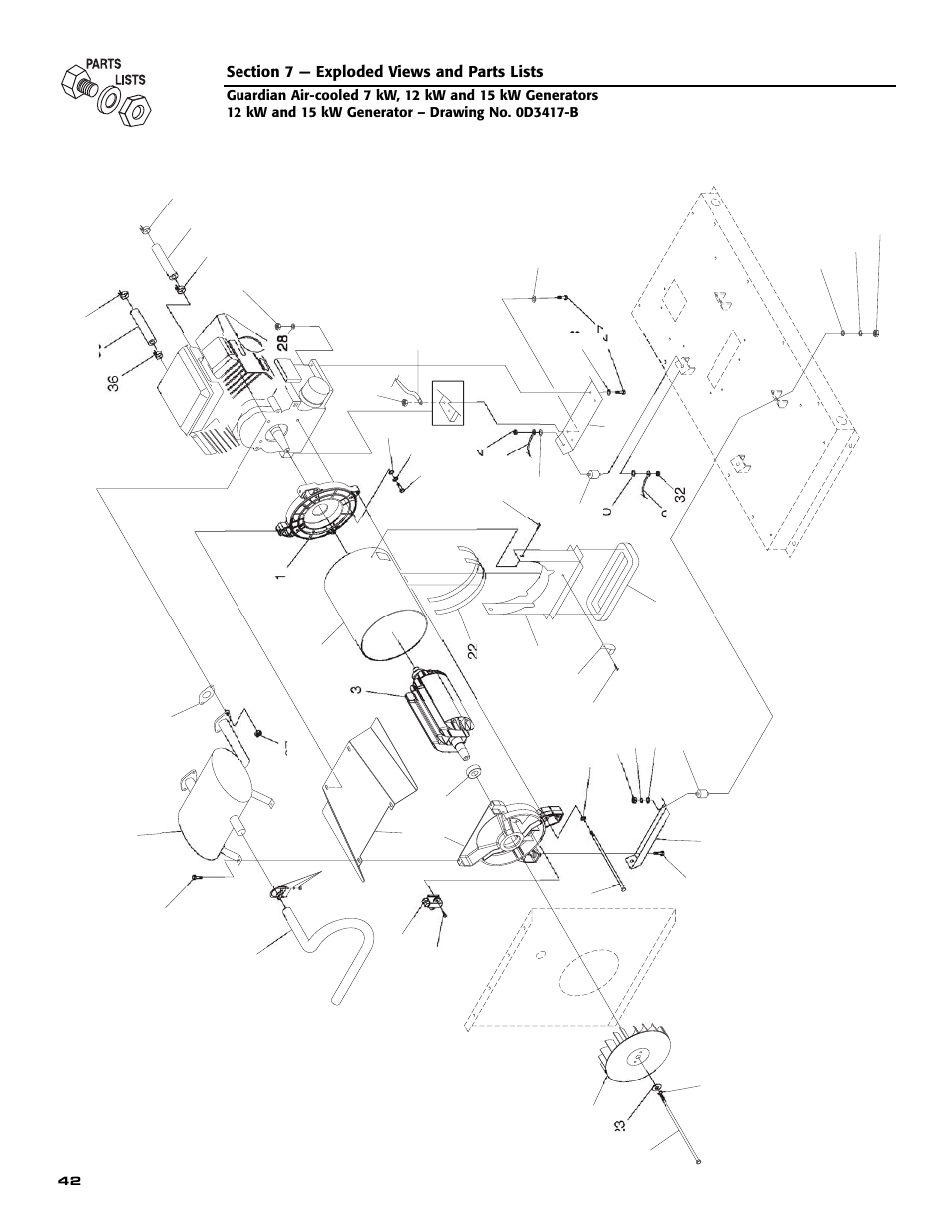 Generac Power Systems GUARDIAN 04758-0 User Manual | Page 44 / 56