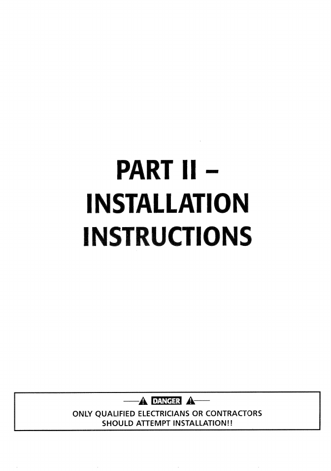 Part ii - installation instructions | Generac Power Systems 000595-1 User Manual | Page 19 / 56