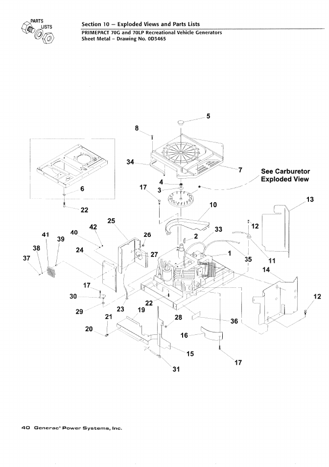 Generac Power Systems 000595-1 User Manual | Page 42 / 56
