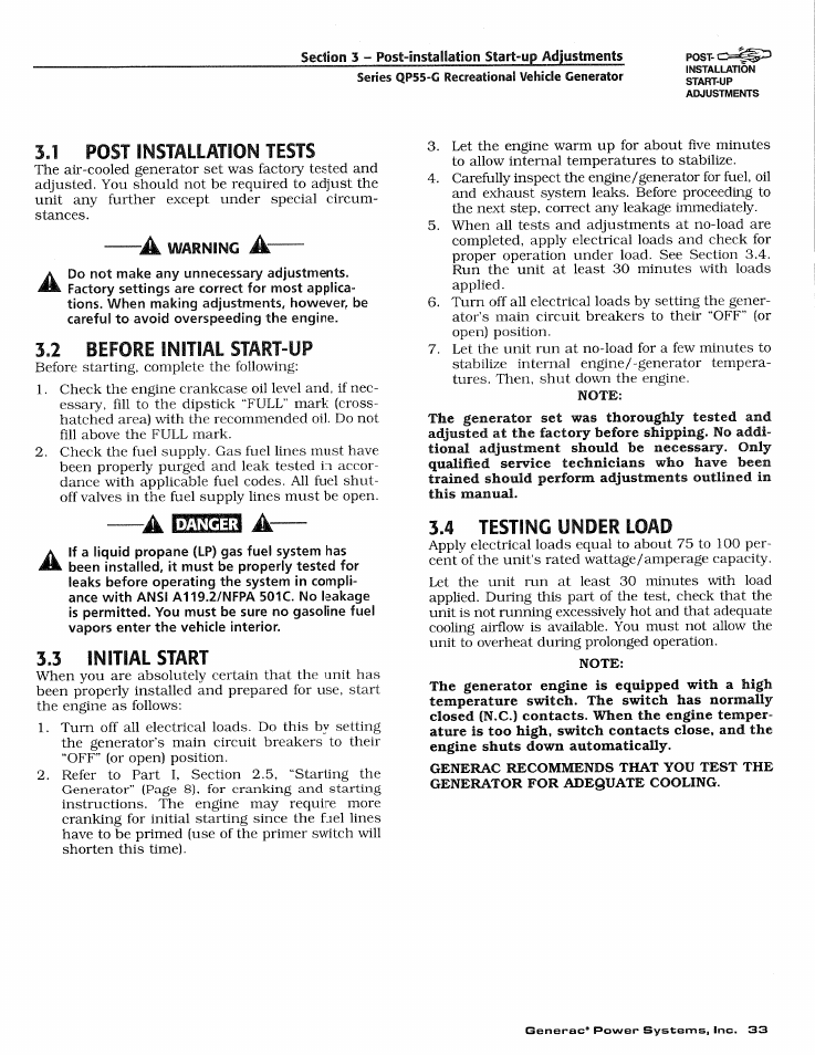 Ik warning mk | Generac Power Systems 00862-2 User Manual | Page 35 / 52