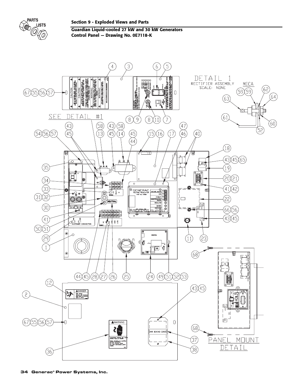 Generac Power Systems 004988-2 User Manual | Page 36 / 48