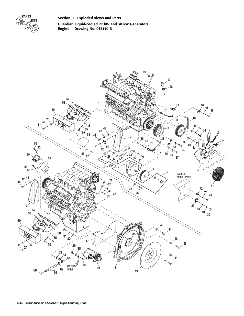 Generac Power Systems 004988-2 User Manual | Page 38 / 48