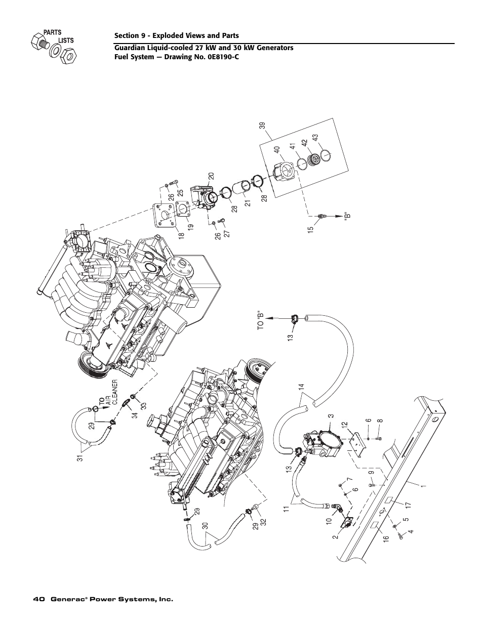 Generac Power Systems 004988-2 User Manual | Page 42 / 48