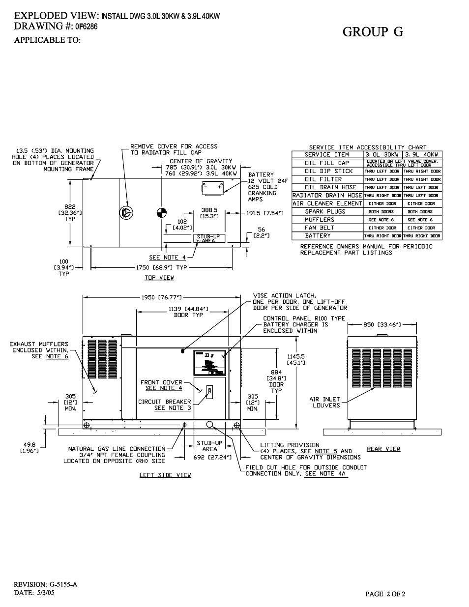 Generac Power Systems 005223-0 User Manual | Page 55 / 56